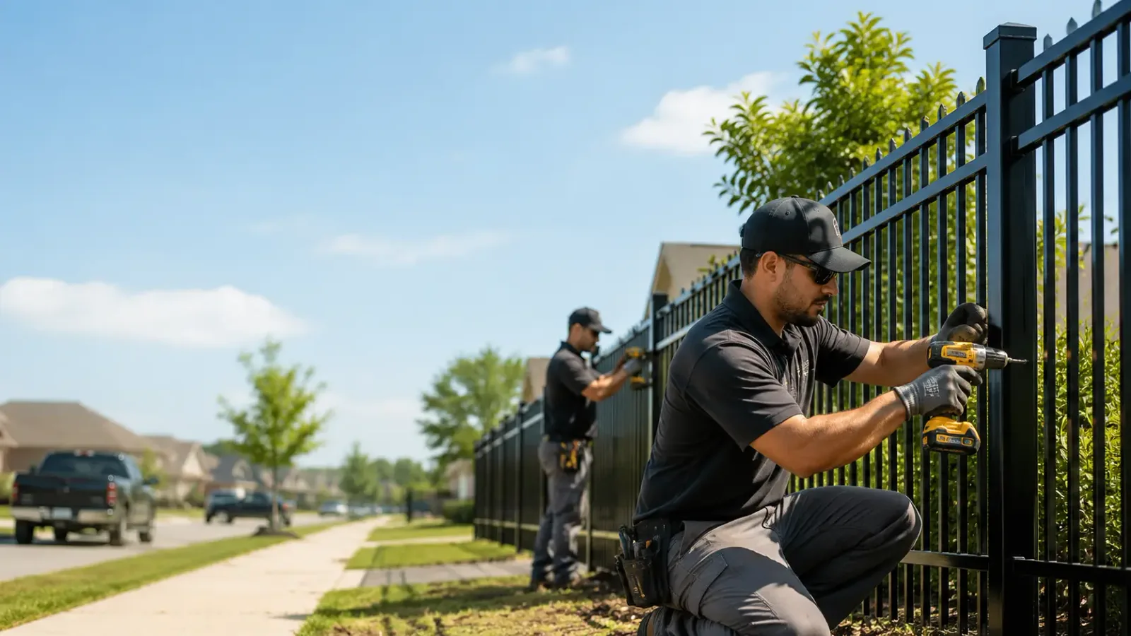 Metal Fence Installation in Morris, IL